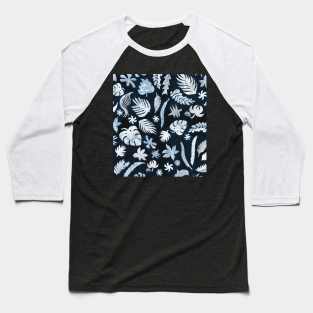 Monstera moody florals Baseball T-Shirt